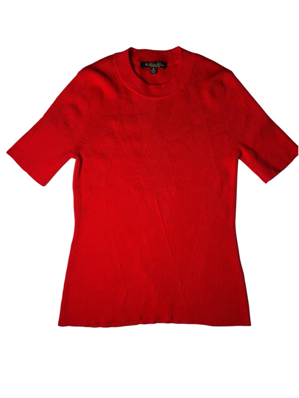 Brooks Brothers Short Sleeve Supima Cotton Sweater Size Medium